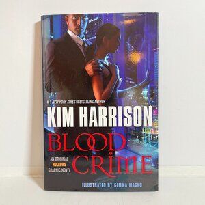 Blood Crime by Kim Harrison Gemma Magno Hollows Graphic Novel 2012 Hardcover